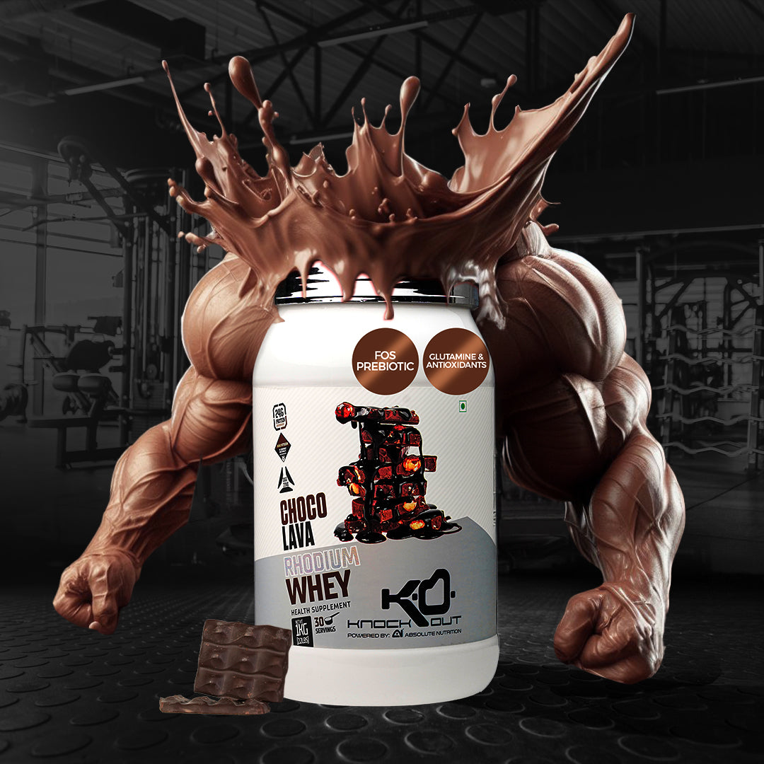 Knockout by Absolute Nutrition, Rhodium Whey Protein Powder