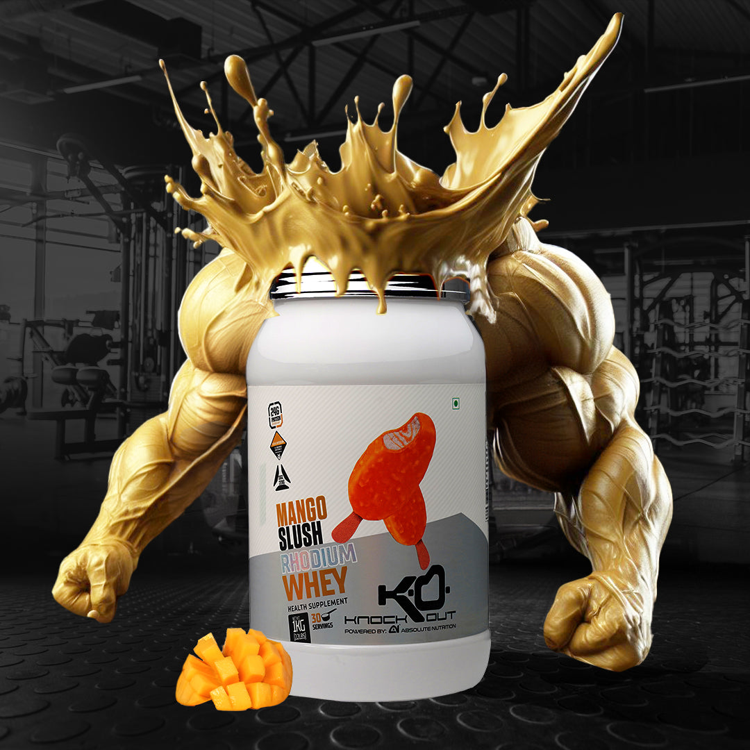 Knockout by Absolute Nutrition, Rhodium Whey Protein Powder