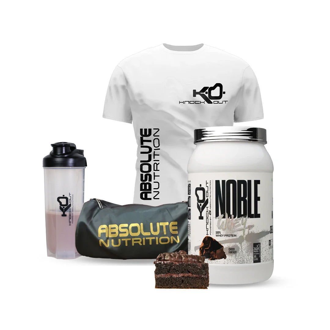 Noble Whey + Gym Bag + T-Shirt+ Shaker Combo