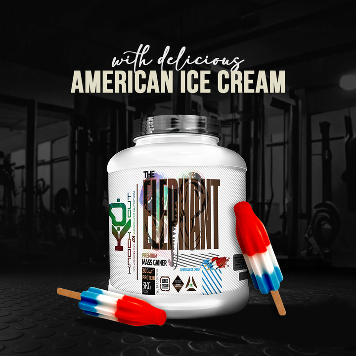 ELEPHANT MASS GAINER - Power Up Your Gains (American Ice Cream)