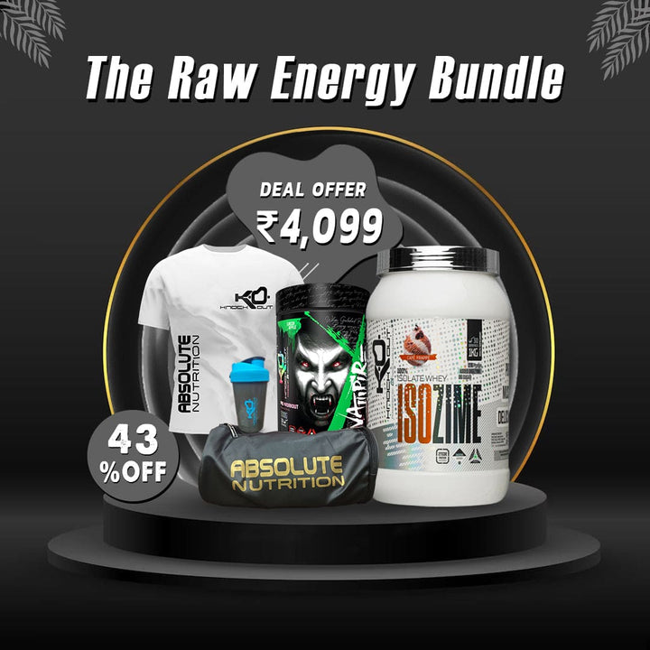 Raw Energy Bundle - knockout by Absolute Nutrition