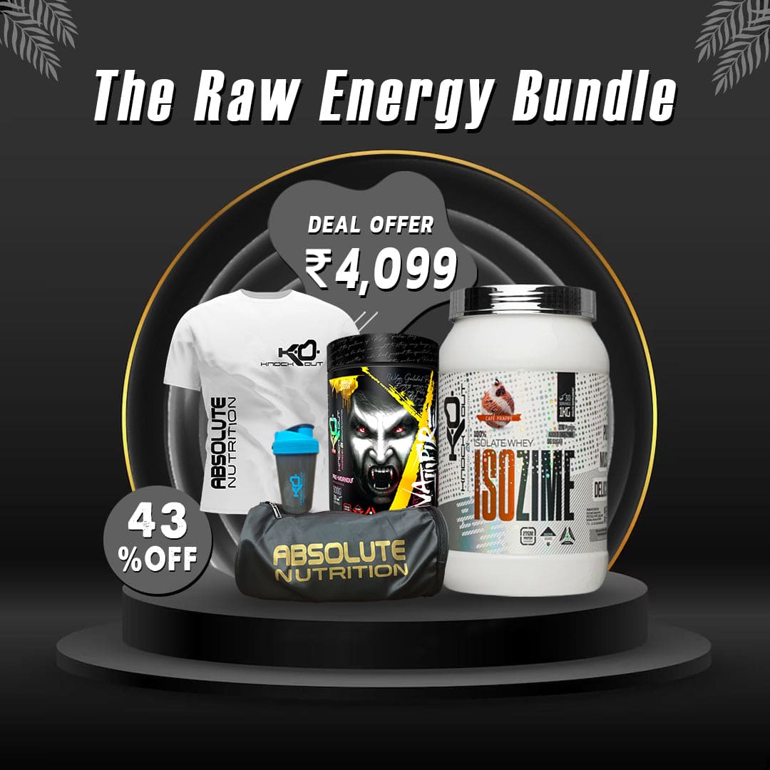 Raw Energy Bundle - knockout by Absolute Nutrition