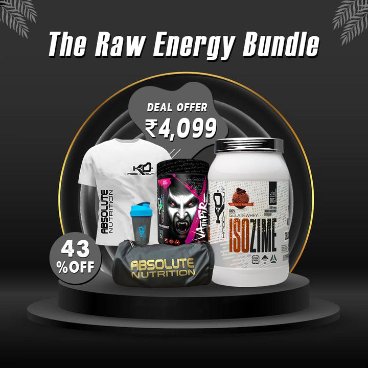 Raw Energy Bundle - knockout by Absolute Nutrition