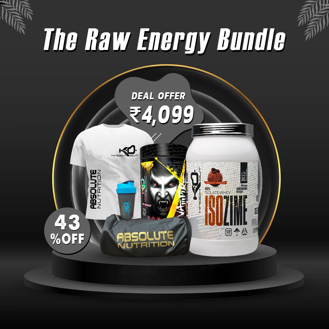 Raw Energy Bundle - knockout by Absolute Nutrition