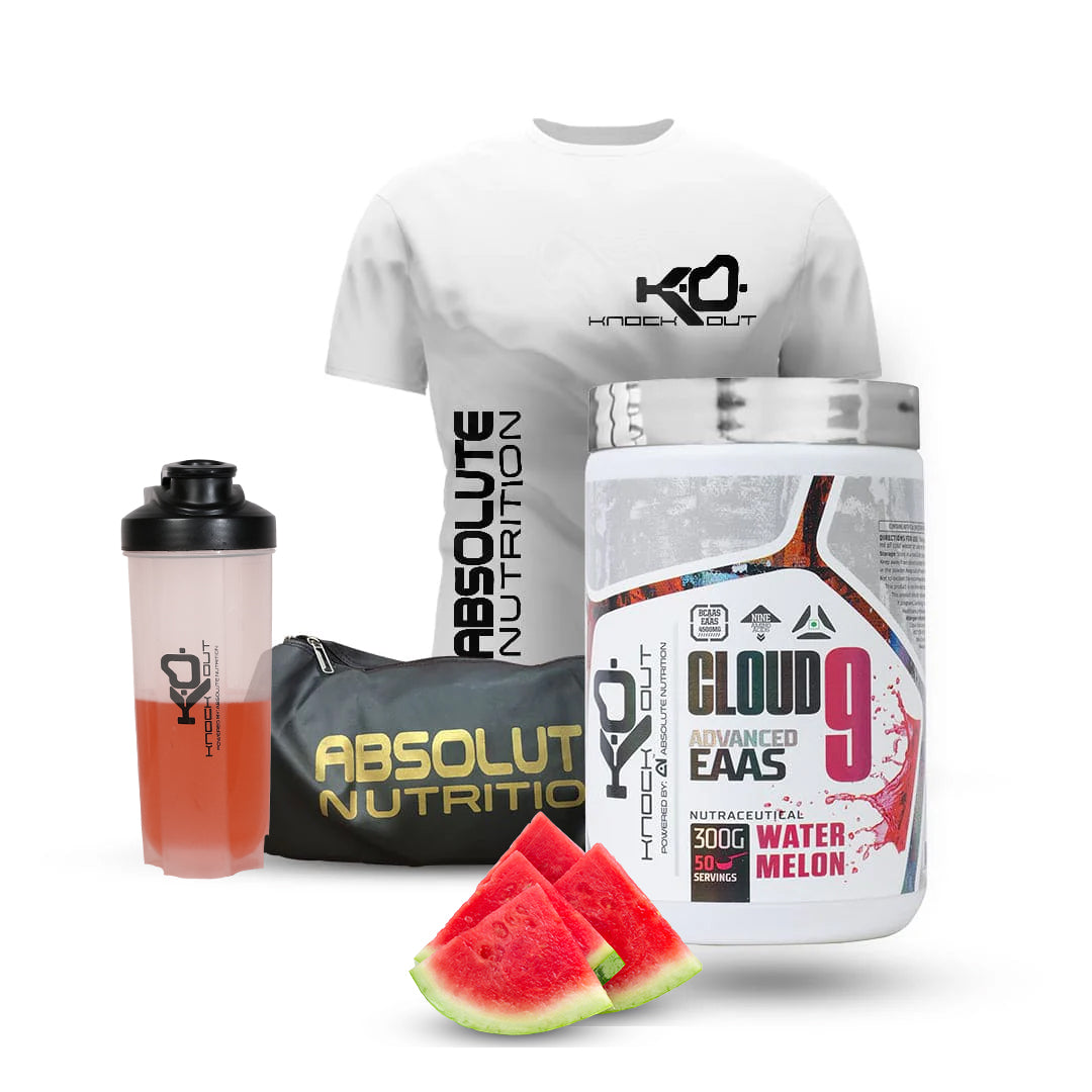 Cloud9 EAAs by Knockout + Gymbag + Tshirt + Shaker Combo