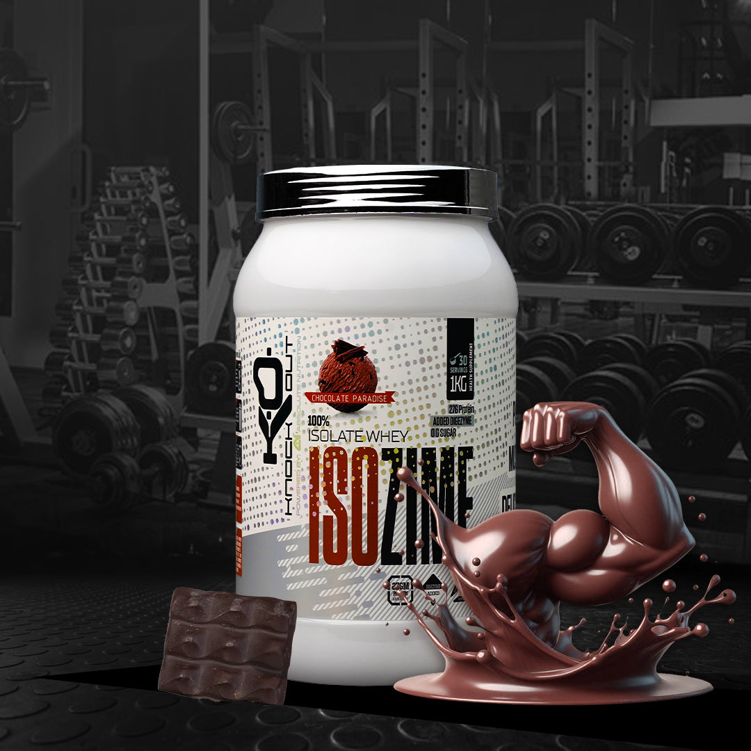 Knockout by Absolute Nutrition, Isozime 100% Whey Isolate