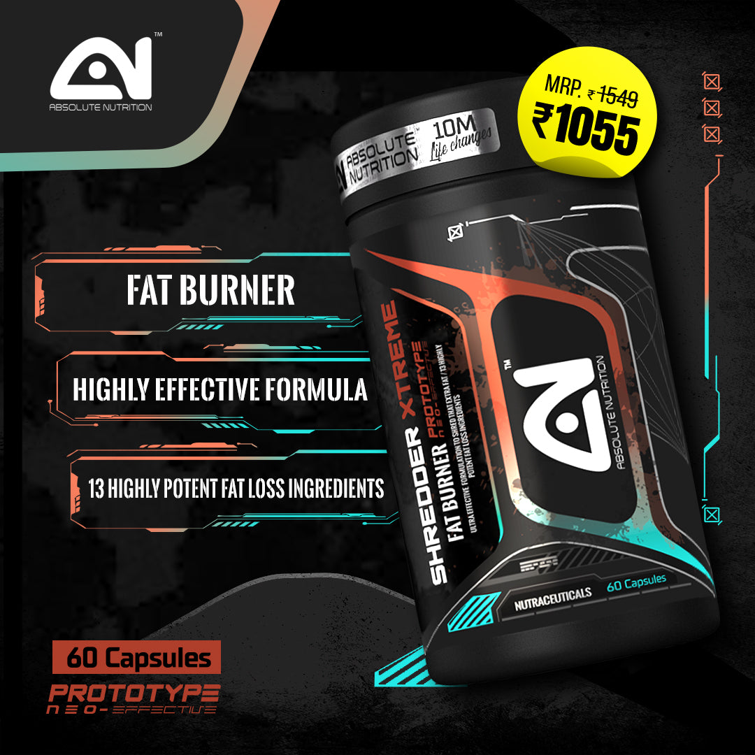 Absolute Nutrition Shredder Fat Burner - 60 Veg Capsules