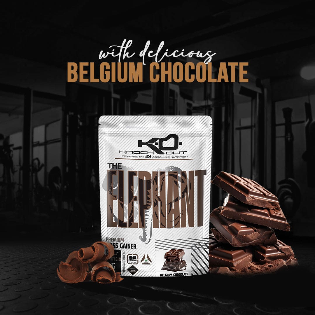 ELEPHANT MASS GAINER - Power Up Your Gains (Belgium Chocolate)