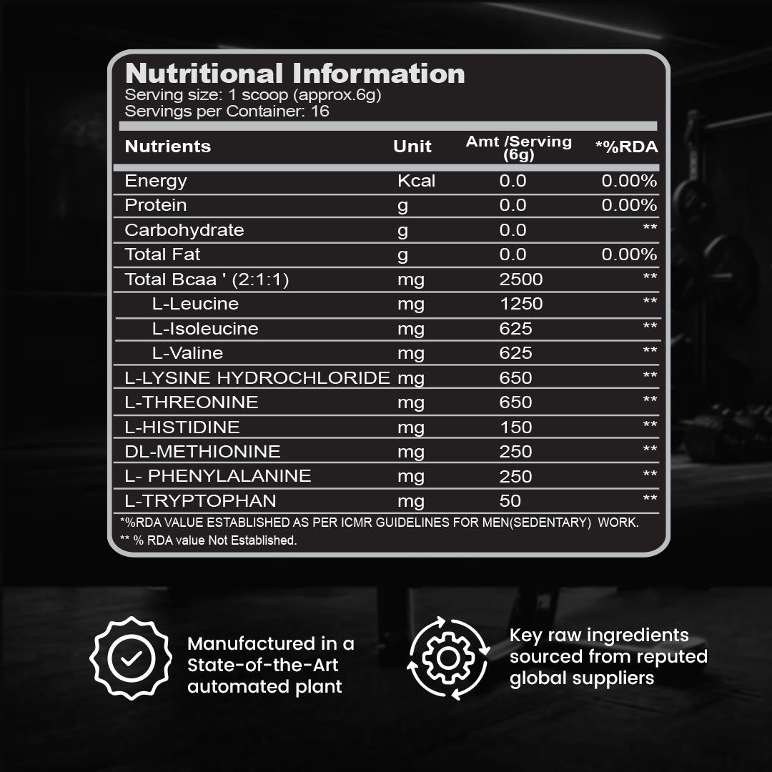 CLOUD 9 EAAS with 9 ESSENTIAL AMINO ACIDS - Ignite the Fighter