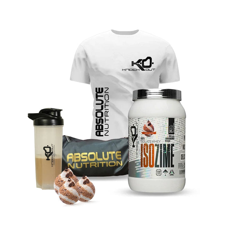 Isozime Whey Isolate + Gym Bag + T-Shirt+ Shaker Combo