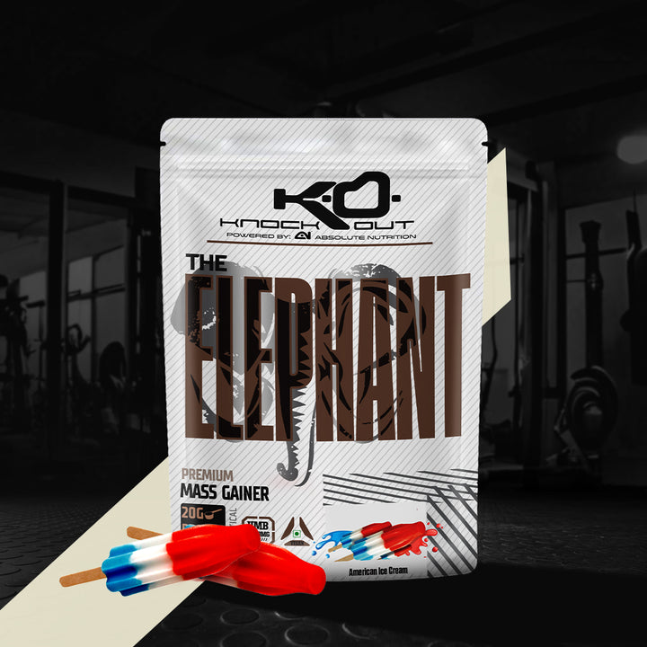 ELEPHANT MASS GAINER - Power Up Your Gains (American Ice Cream)