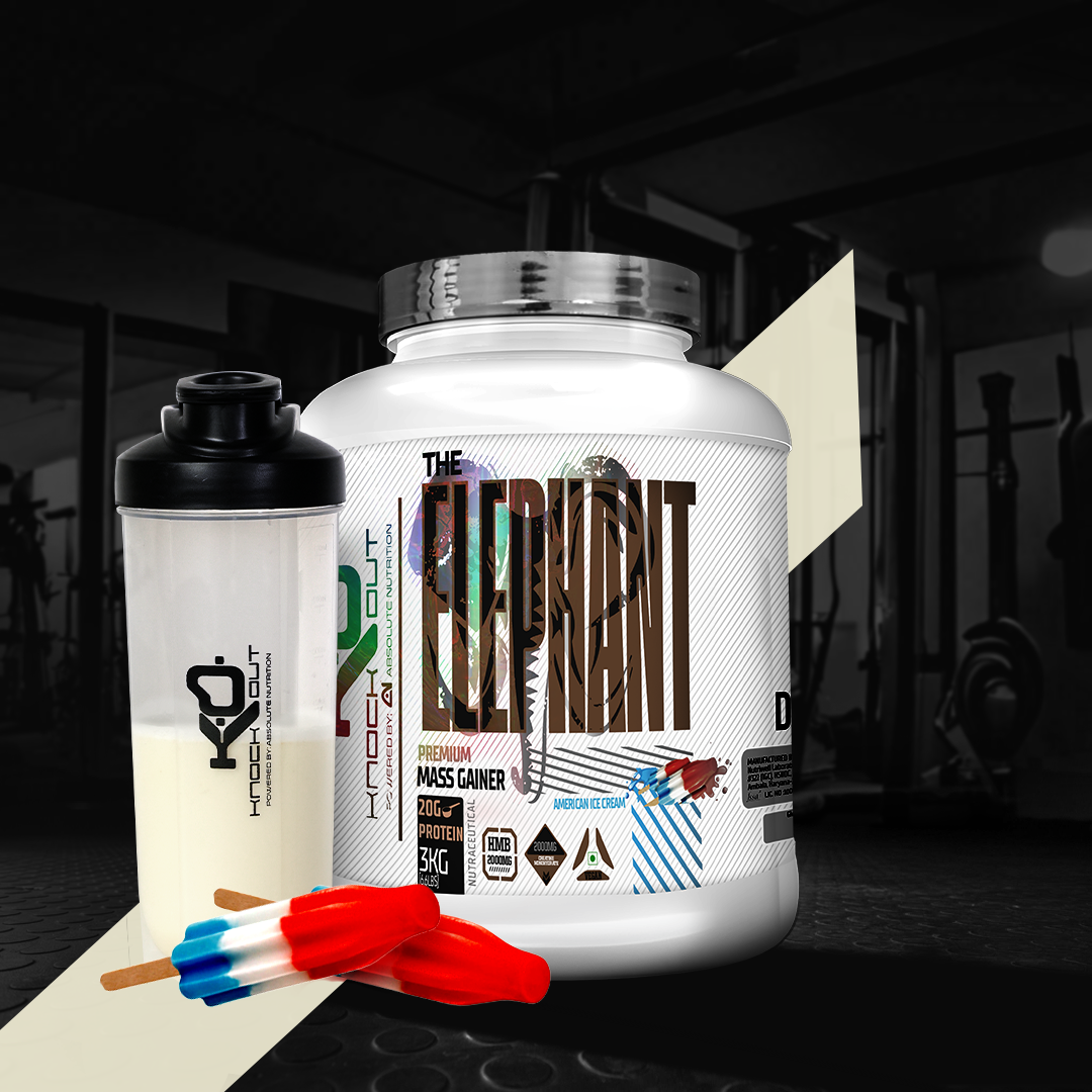 ELEPHANT MASS GAINER - Power Up Your Gains (American Ice Cream)