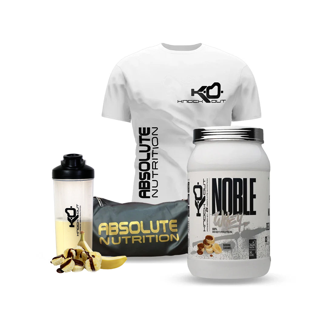 Noble Whey + Gym Bag + T-Shirt+ Shaker Combo