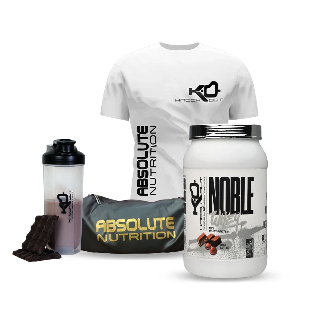 Noble Whey + Gym Bag + T-Shirt+ Shaker Combo