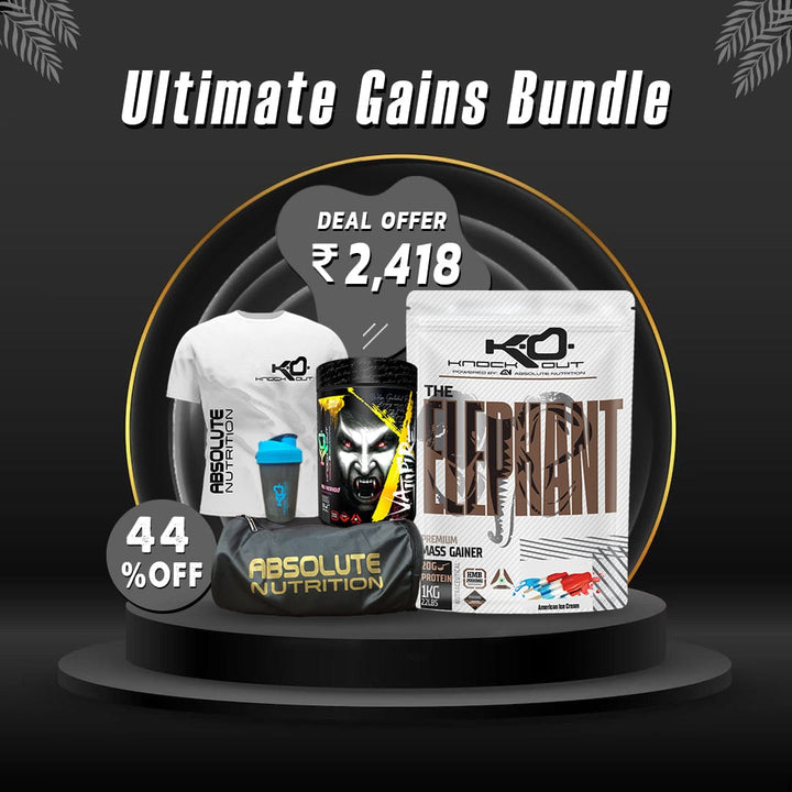 Ultimate Gains Bundle - knockout by Absolute Nutrition