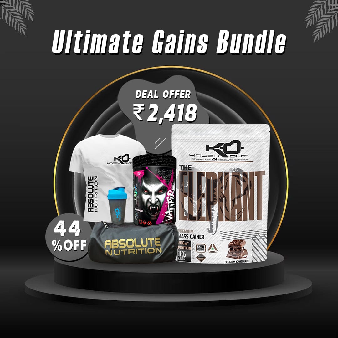 Ultimate Gains Bundle - knockout by Absolute Nutrition