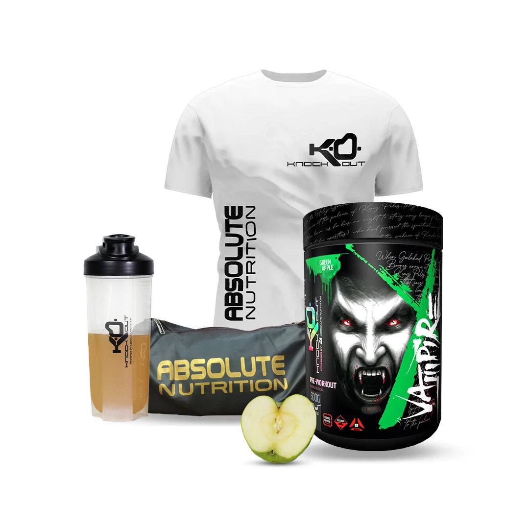Vampire Pre-Workout + Gym Bag + T-Shirt+ Shaker Combo